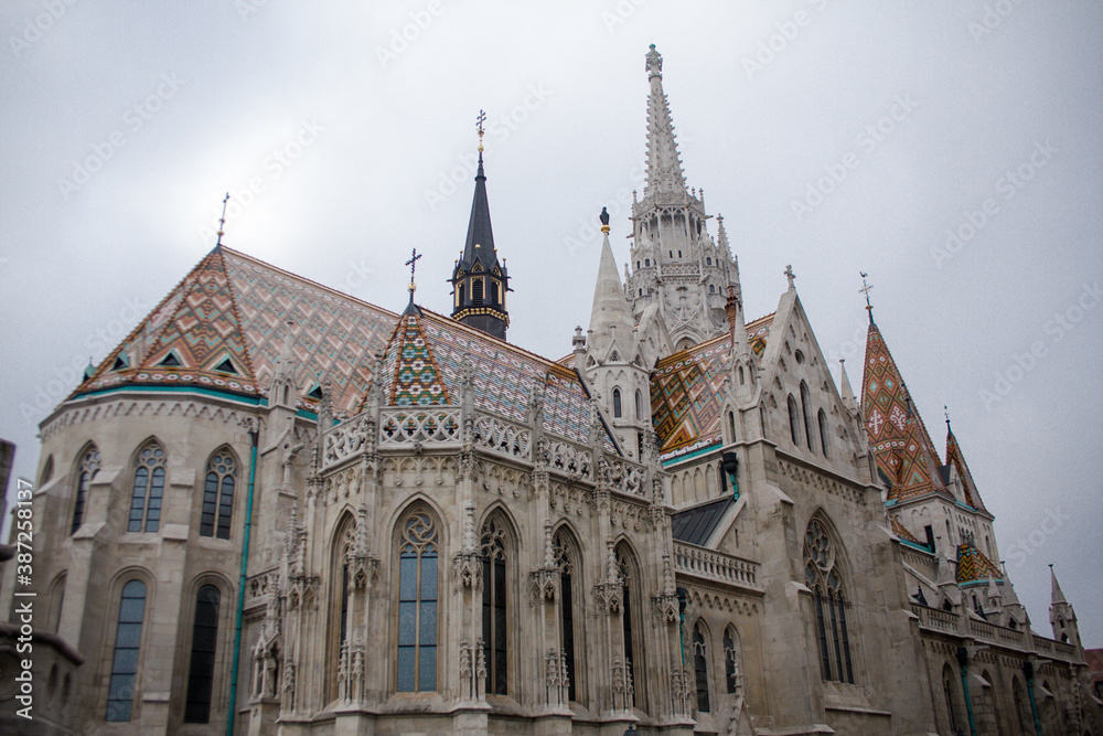 Matthias Church or Church of Our Lady in Budapest Castle, Hungary
