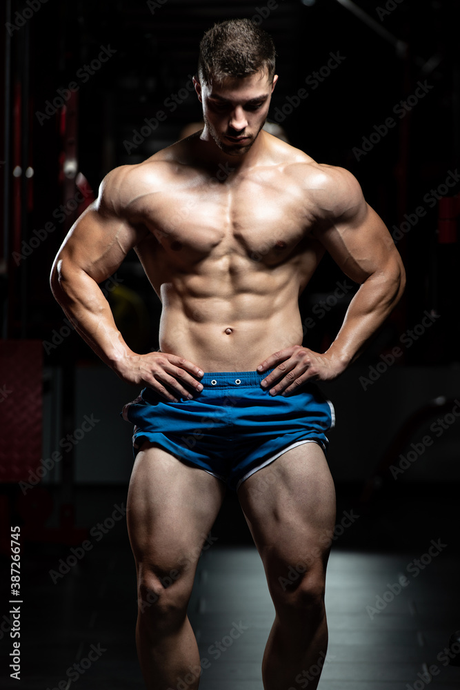 Standing Strong In Gym Standing Strong In Gym