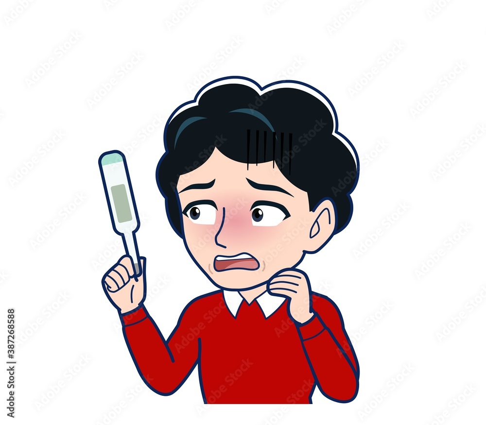 Elderly woman wearing a fashionable perm Elderly woman wearing a fashionable perm
