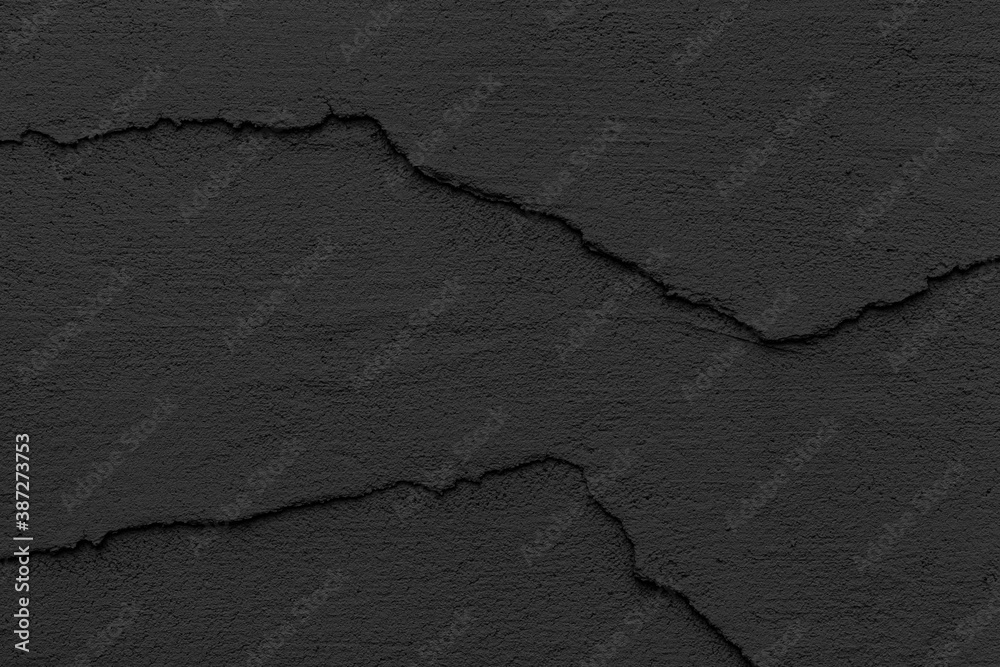 Fototapeta premium Dark grey black slate background or texture. Black granite slabs background
