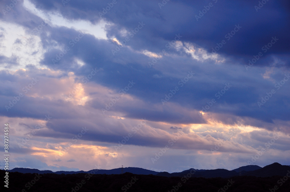 青空と雲