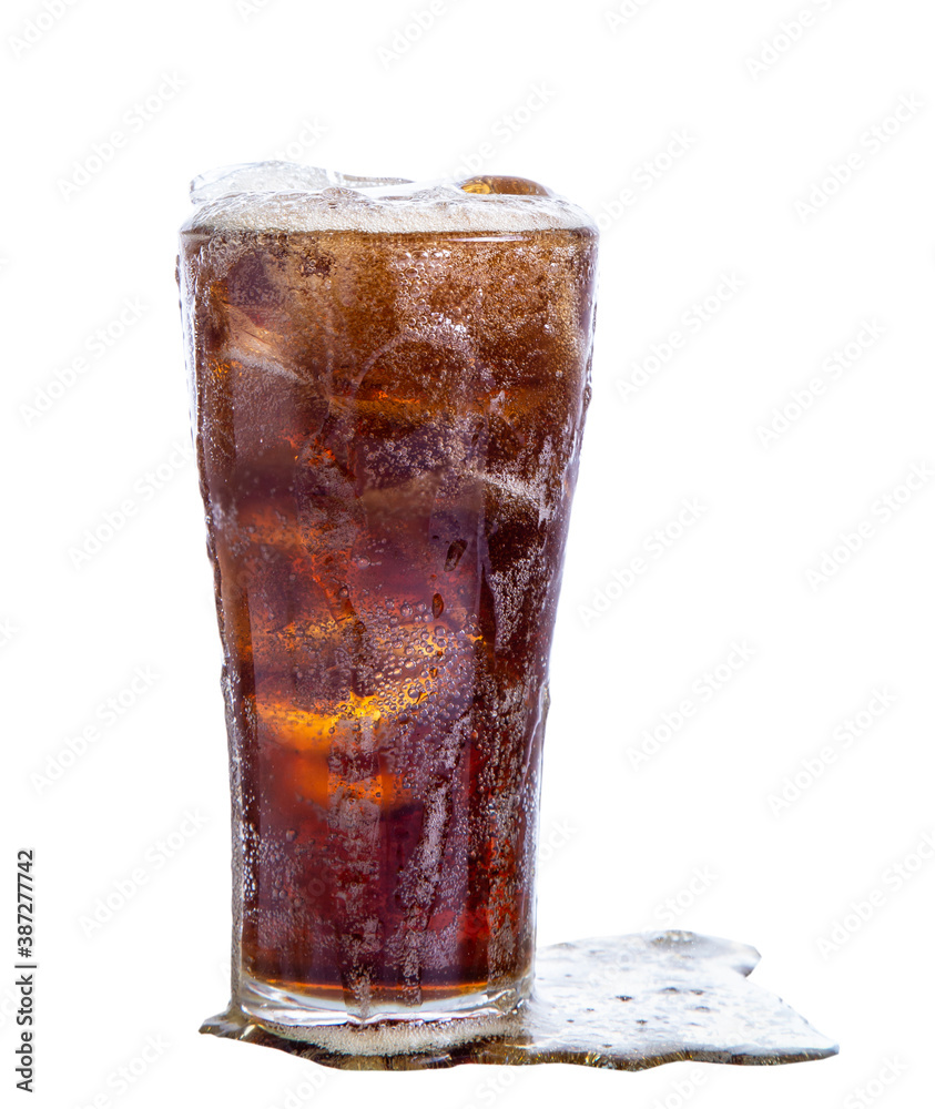 clipping path cola isolated on white background clipping path cola isolated on white background