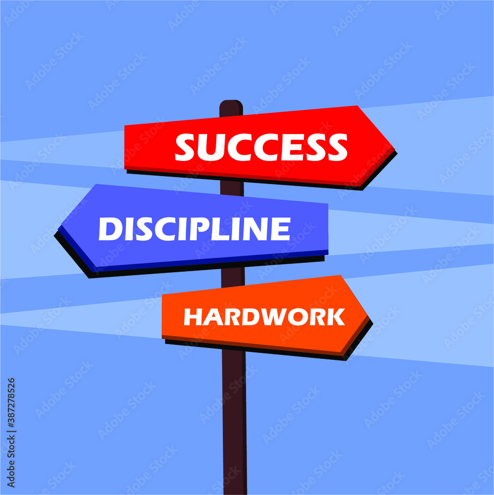 entrepreneur motivational words on the direction board entrepreneur motivational words on the direction board