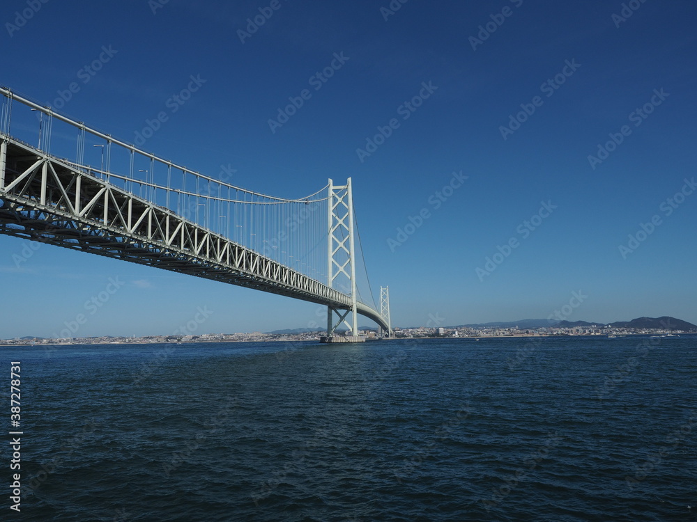 【兵庫】世界最長の吊り橋明石海峡大橋