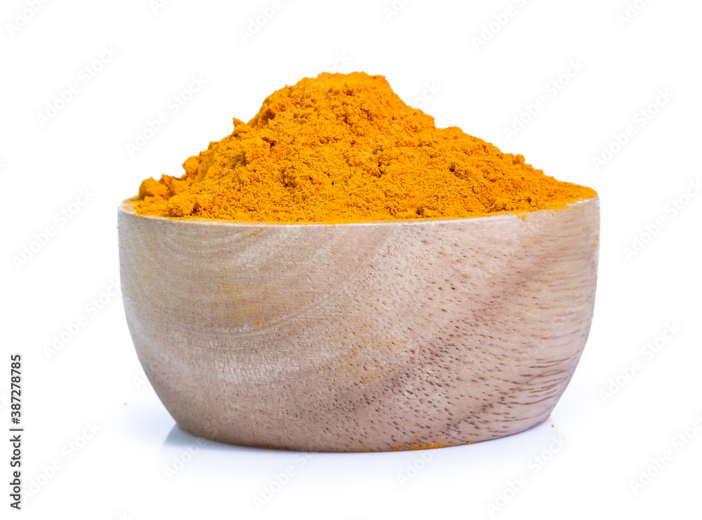 turmeric isolated on white background turmeric isolated on white background
