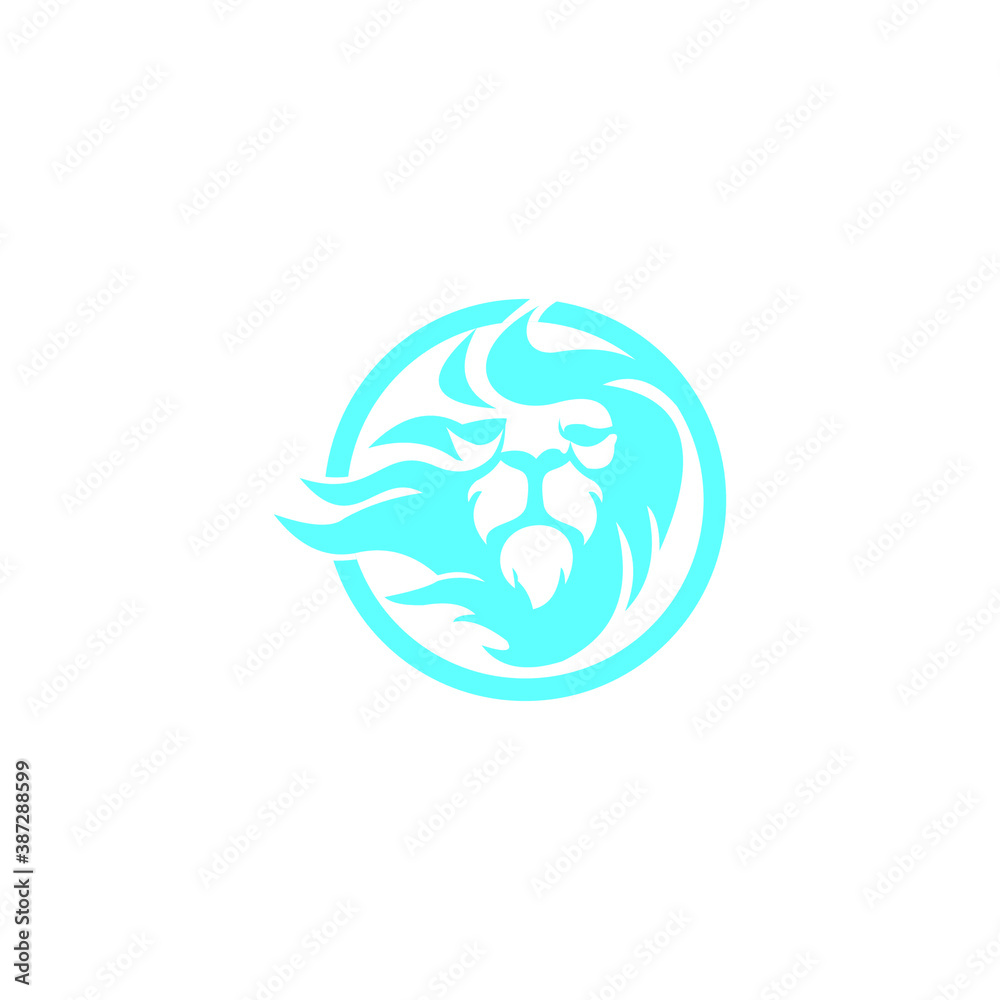 illustration logo lion templet icon illustration logo lion templet icon