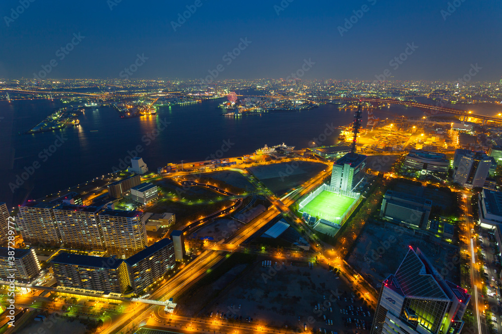 Obraz premium 大阪港夜景