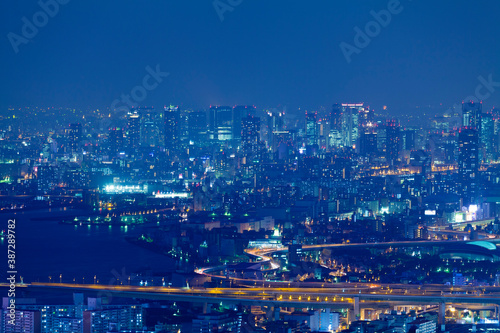 大阪市街地夜景 © Paylessimages
