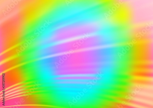 Light Multicolor  Rainbow vector bokeh pattern.