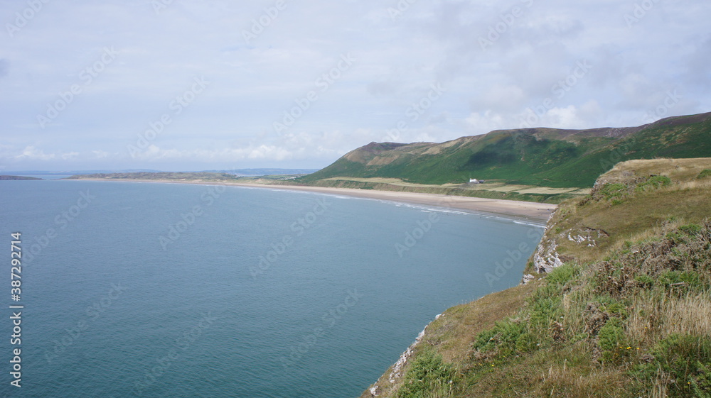 Fototapeta premium Shore of United Kingdom.