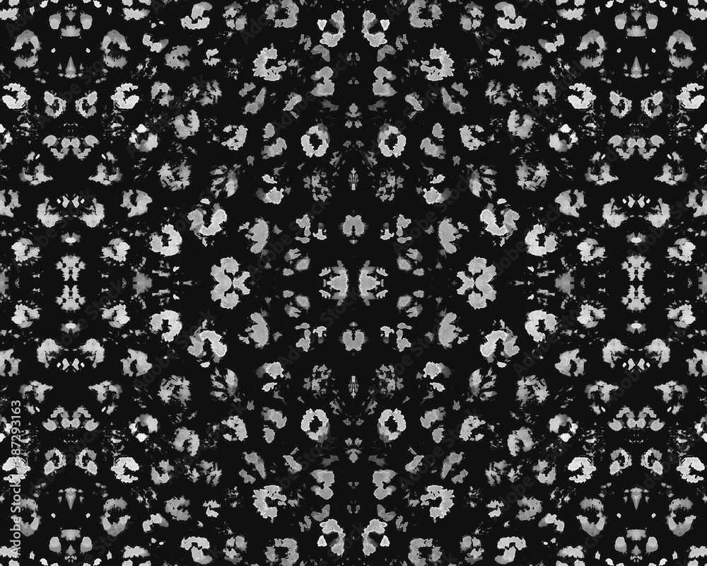 Seamless Leopard Pattern. Graphic Jaguar Fur. Seamless Leopard Pattern. Graphic Jaguar Fur.