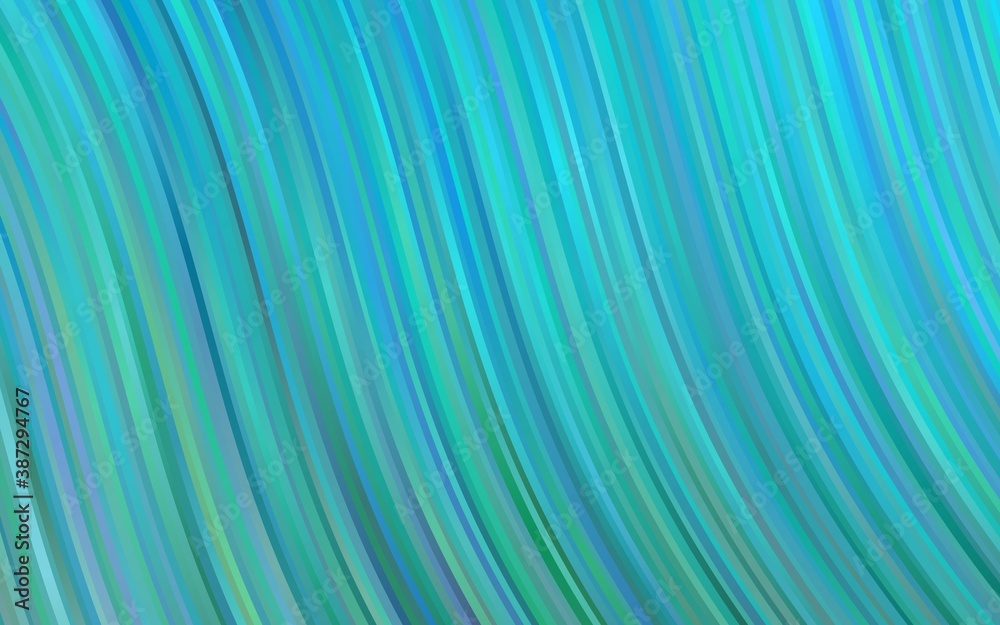 Light BLUE vector background with bent lines. Light BLUE vector background with bent lines.