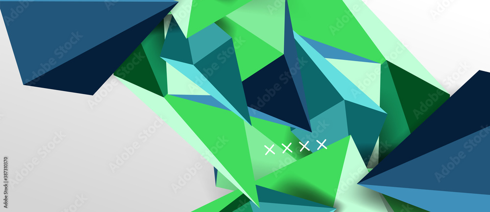 3d low poly abstract shape background vector illustration 3d low poly abstract shape background vector illustration
