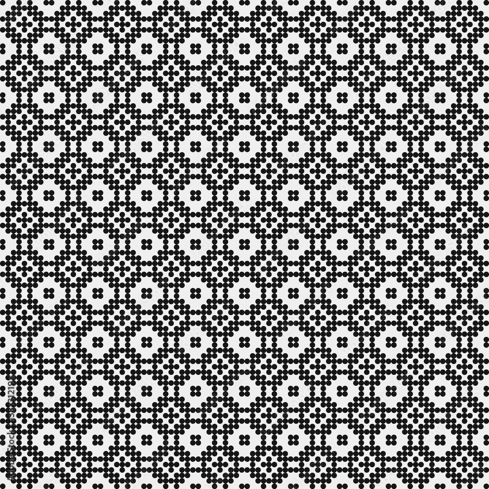 Abstract Cross Pattern Dots Logo generative computational art illustration Abstract Cross Pattern Dots Logo generative computational art illustration