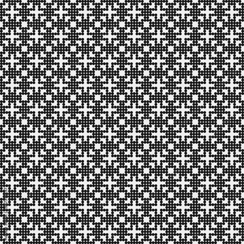 Abstract Cross Pattern Dots Logo generative computational art illustration Abstract Cross Pattern Dots Logo generative computational art illustration