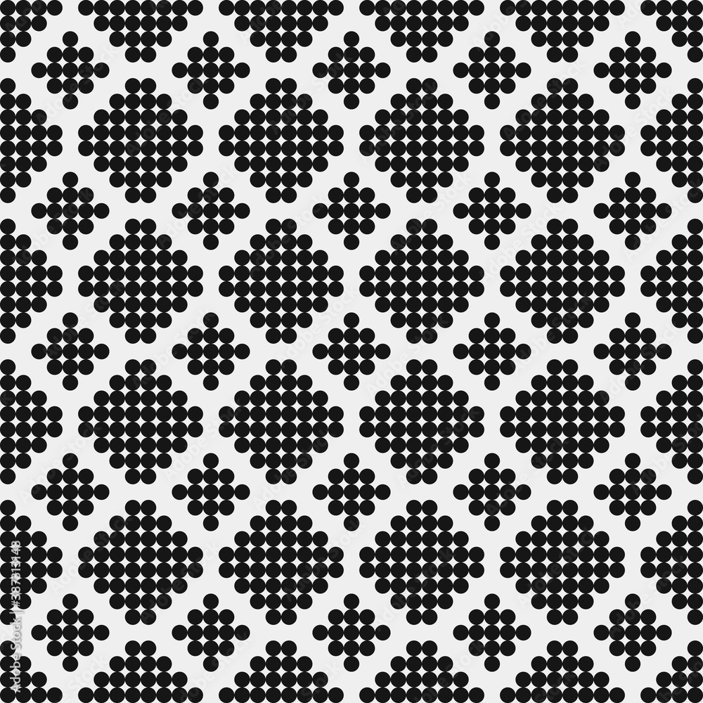 Abstract Cross Pattern Dots Logo generative computational art illustration Abstract Cross Pattern Dots Logo generative computational art illustration