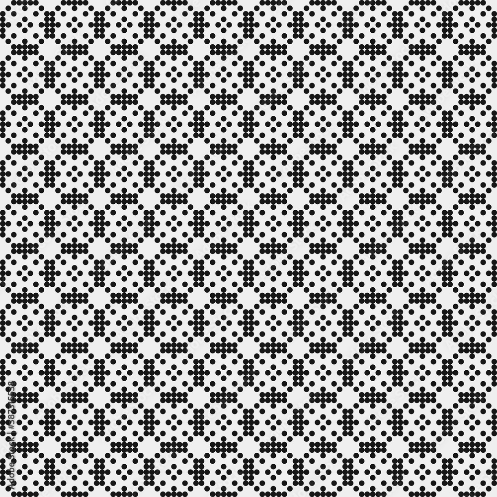Abstract Cross Pattern Dots Logo generative computational art illustration Abstract Cross Pattern Dots Logo generative computational art illustration