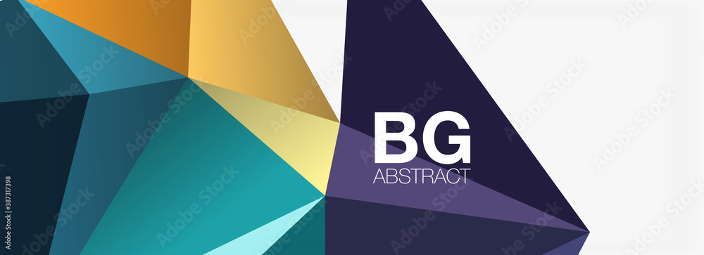 3d mosaic abstract backgrounds, low poly shape geometric design 3d mosaic abstract backgrounds, low poly shape geometric design