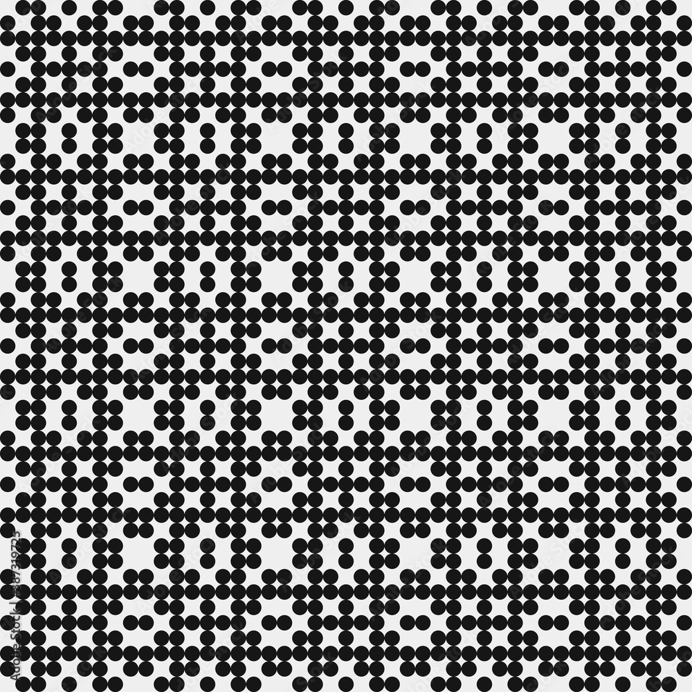 Abstract Cross Pattern Dots Logo generative computational art illustration Abstract Cross Pattern Dots Logo generative computational art illustration