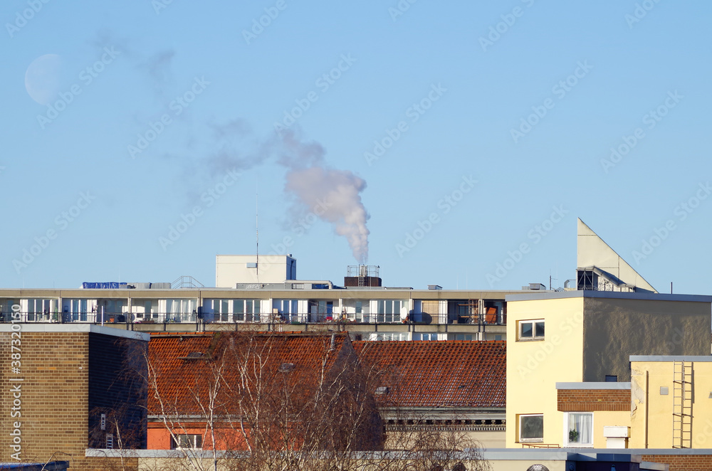 Factory and Smoke Factory and Smoke