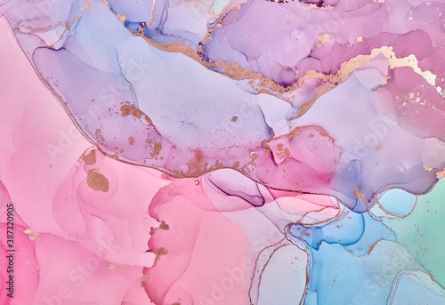 Wallpaper Mural Fluid Art . Abstract colorful background, wallpaper. Mixing acrylic paints. Modern art. Marble texture. Alcohol ink colors  translucent Torontodigital.ca