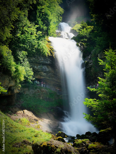 Chutes de Giessbach, Oberland bernois, Suisse