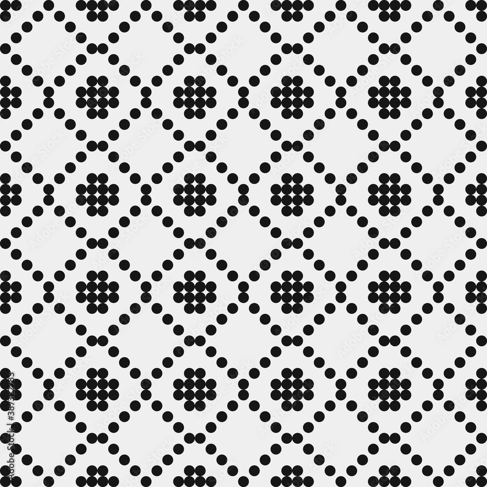 Abstract Cross Pattern Dots Logo generative computational art illustration Abstract Cross Pattern Dots Logo generative computational art illustration