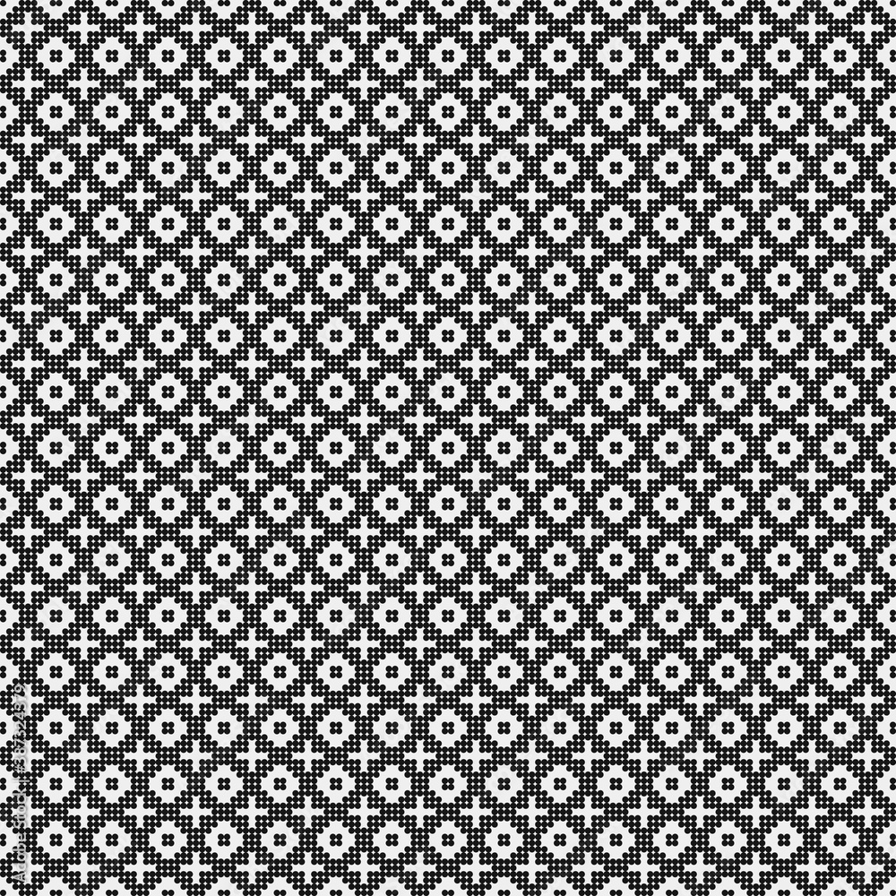 Abstract Cross Pattern Dots Logo generative computational art illustration Abstract Cross Pattern Dots Logo generative computational art illustration