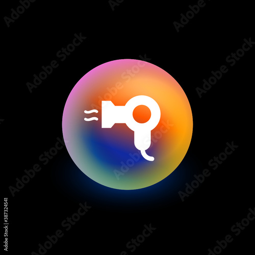 Hairdryer - App Button