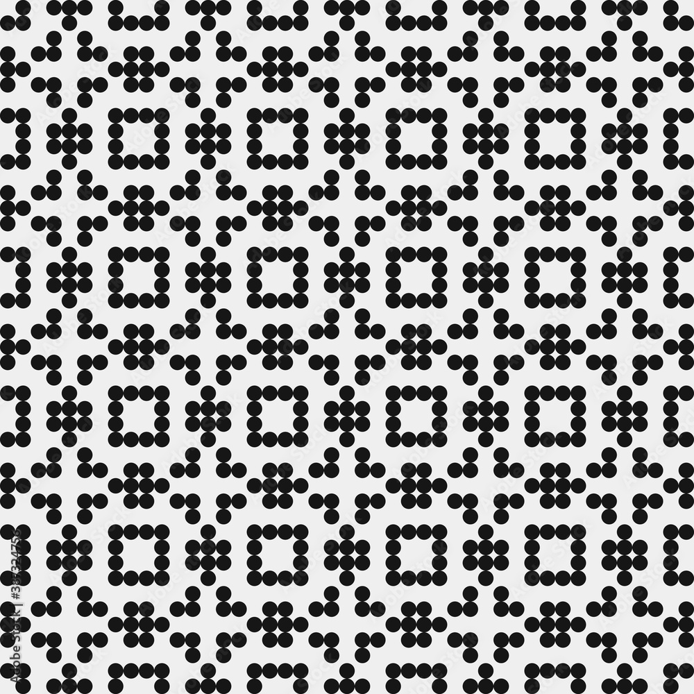 Abstract Cross Pattern Dots Logo generative computational art illustration Abstract Cross Pattern Dots Logo generative computational art illustration