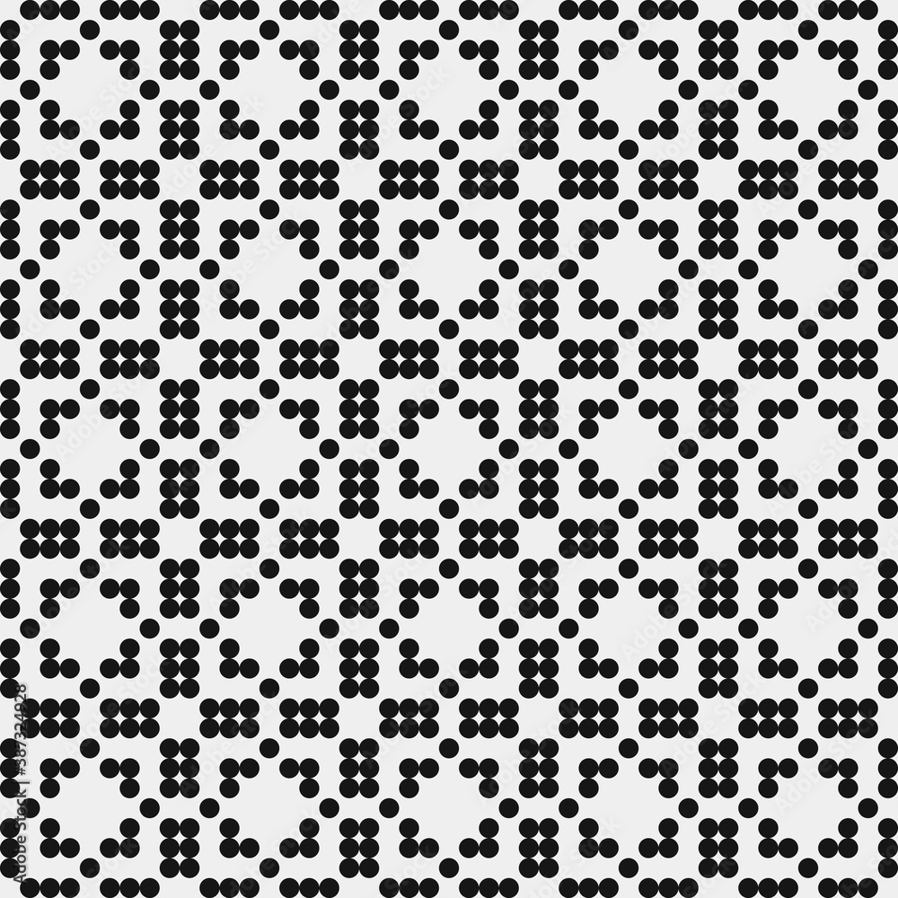 Abstract Cross Pattern Dots Logo generative computational art illustration Abstract Cross Pattern Dots Logo generative computational art illustration