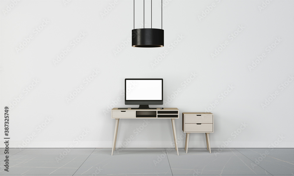 Fototapeta premium Moden office desk