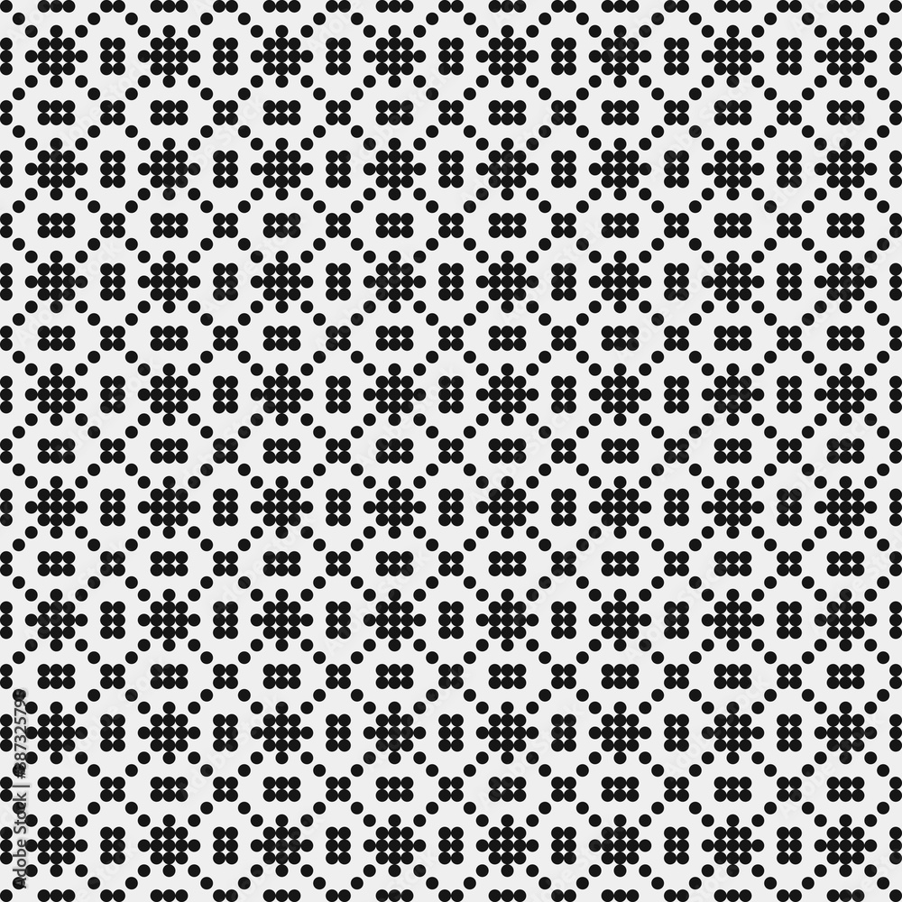 Abstract Cross Pattern Dots Logo generative computational art illustration Abstract Cross Pattern Dots Logo generative computational art illustration