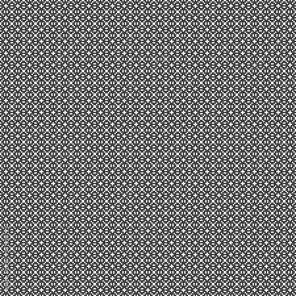 Abstract Cross Pattern Dots Logo generative computational art illustration