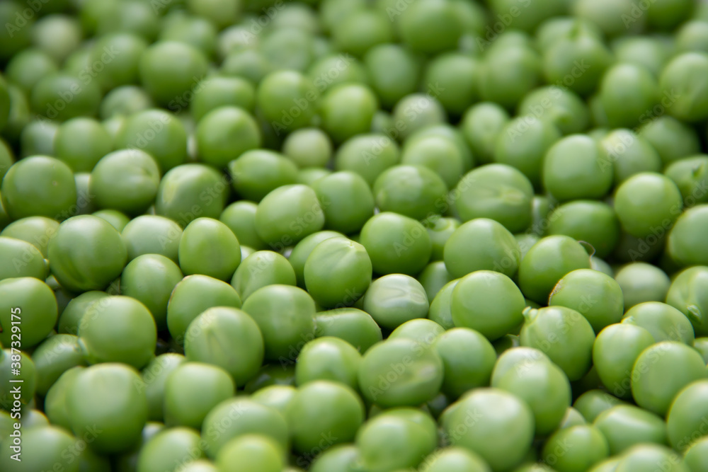 FRESH green peeled peas texture outlook FRESH green peeled peas texture outlook