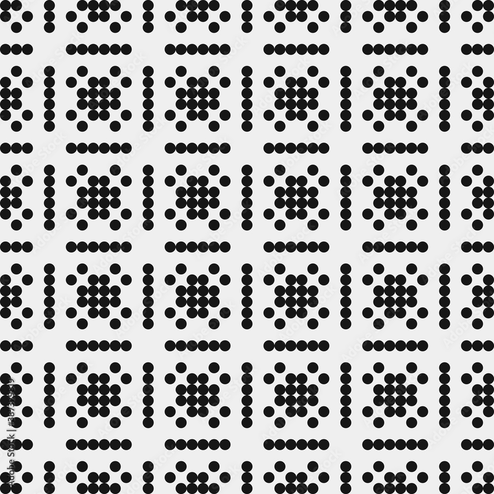 Abstract Cross Pattern Dots Logo generative computational art illustration Abstract Cross Pattern Dots Logo generative computational art illustration