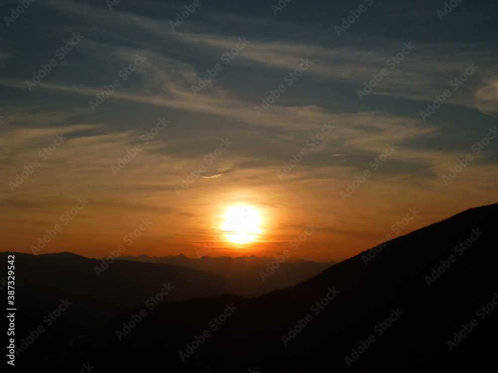 Obraz premium Sonnenuntergang