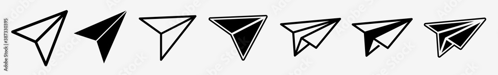 Paper Plane Icon | Vector Illustration Paper Plane Icon | Vector Illustration