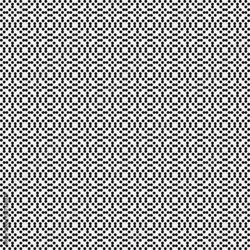 Abstract Cross Pattern Dots Logo generative computational art illustration