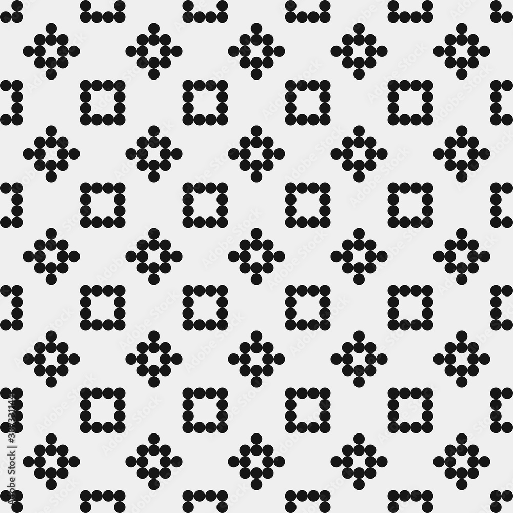 Abstract Cross Pattern Dots Logo generative computational art illustration Abstract Cross Pattern Dots Logo generative computational art illustration