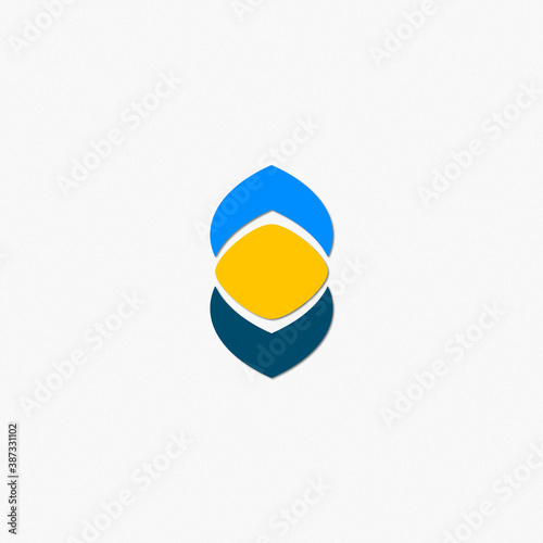 Free Download Abstract logo design vector. simple logo and symbol nature. vector - GFXLoad