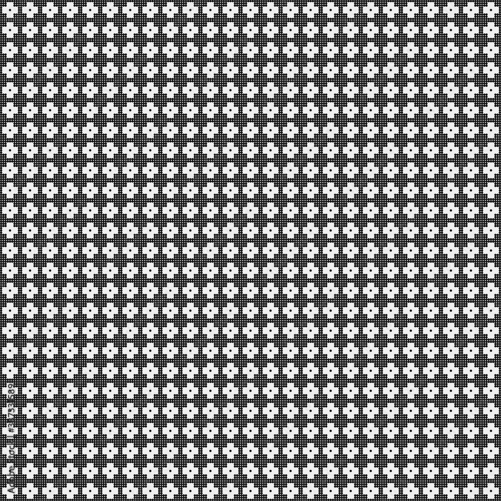 Abstract Cross Pattern Dots Logo generative computational art illustration Abstract Cross Pattern Dots Logo generative computational art illustration