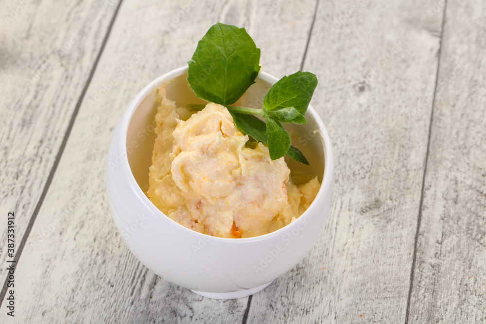 Curd with dry apricot Curd with dry apricot