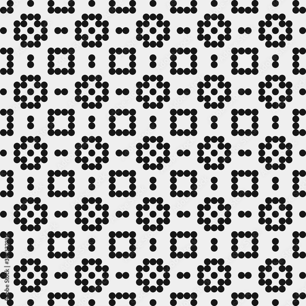 Abstract Cross Pattern Dots Logo generative computational art illustration Abstract Cross Pattern Dots Logo generative computational art illustration