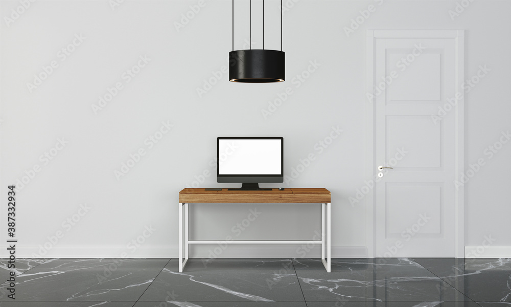 Fototapeta premium Moden office desk