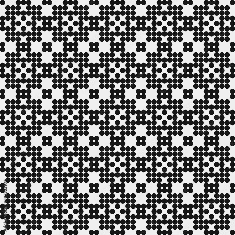 Abstract Cross Pattern Dots Logo generative computational art illustration Abstract Cross Pattern Dots Logo generative computational art illustration
