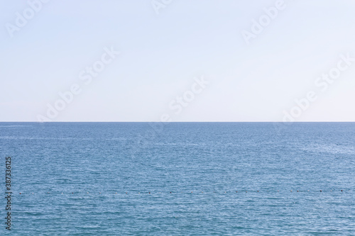 beautiful ocean and sky background