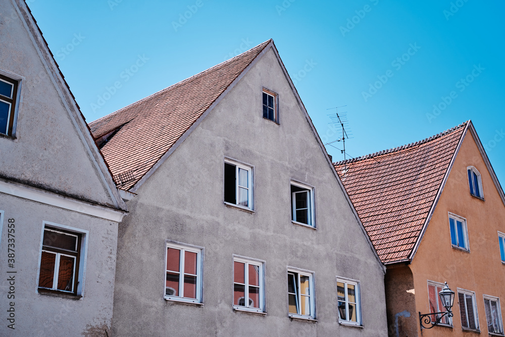 Travel and architecture. Traditional old house in Europe. Travel and architecture. Traditional old house in Europe.