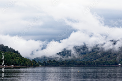 Autumnon Loch Fyne at Inveraray - Argyll - Scotland photo