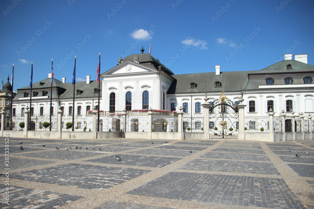 Parlamento de Eslovaquía en Bratislava